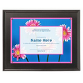 Certificate Holder Kit Solid Black 5"x7"